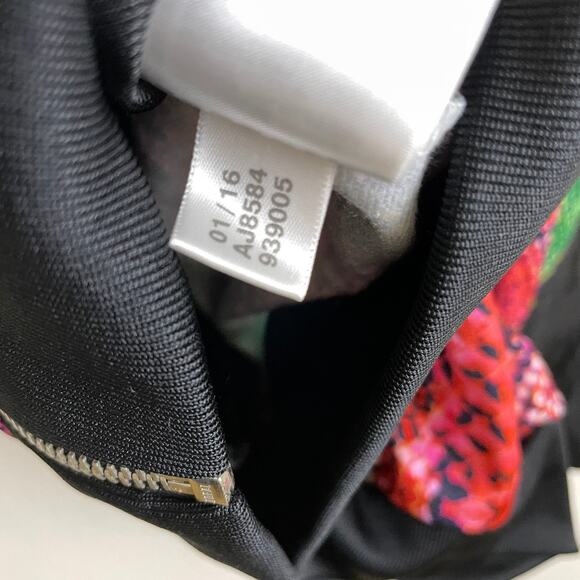 Adidas Originals Snake Mesh Track Jacket Mens Small Multi Full Zip Sheer Sleeves - Picture 10 of 12